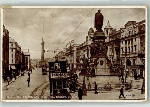 Dublin Straßenbahn Denkmal O´Connell