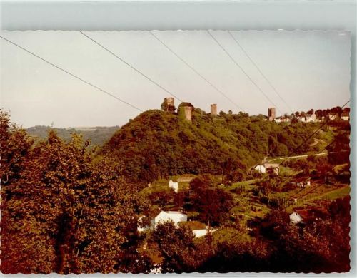 Hennef Burgruine Blankenberg Foto Original aus Archiv eines Ansichtskartenverlags Ort handschriftlich
