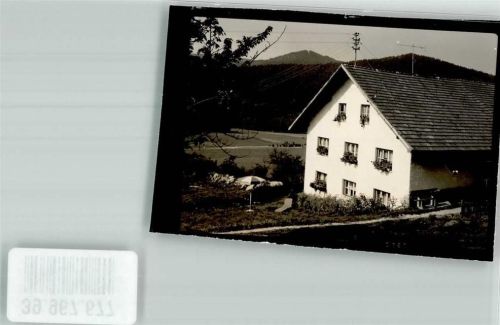 Achslach Pension Kager Ort handschriftlich Foto Original aus Archiv eines Ansichtskartenverlags