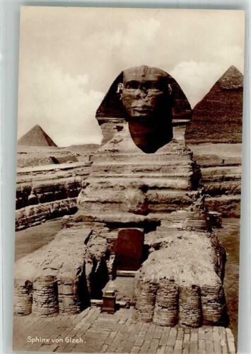Gizeh Denkmal Sphinx Trinks-Bildkarte Reihe 731 Bild 6