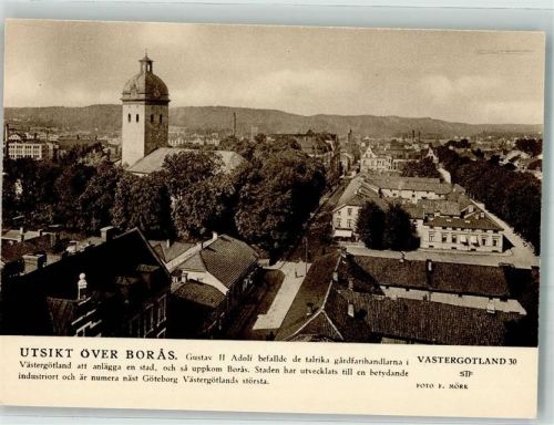 Boras Foto AK Kirche