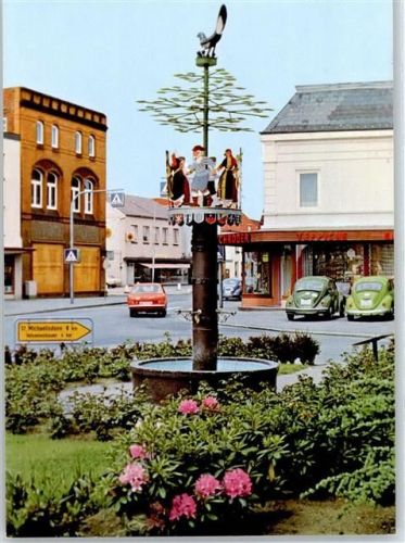 25709 W2222 Marne , Holst - Hauptstrasse , Müllernhoff Brunnen