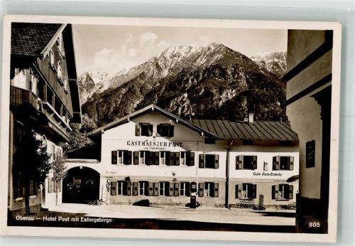 Oberau Gasthaus zur Post Tankstelle