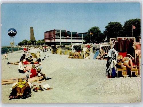 24235 W2304 Laboe - Strand , Nivea Werbung