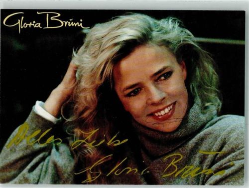 Gloria Bruni Autogramm