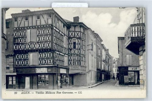 Agen Vieilles Maisons Rue Garonne, Handlung