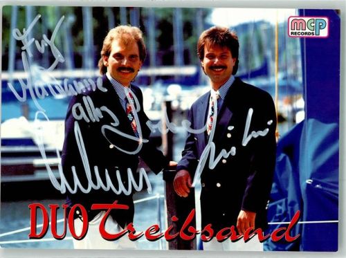 Duo Treibsand Autogramm
