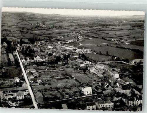Salornay-sur-Guye 1953 Fliegeraufnahme