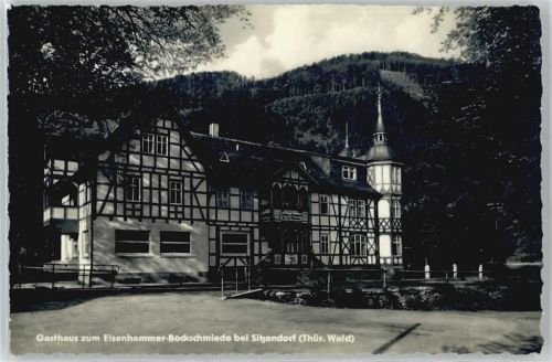 Sitzendorf Gasthaus zum Eisenhammer- Bockschmiede