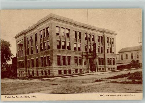 1925 Y.M.C.A. Keokuk Iowa Young Men's Christian Association