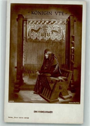 Königin VTE Die Nibelungen Ross Verlag 672-3 Gertrud Arnold