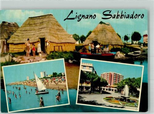 Lignano Sabbiadoro 1972 Schwimmbad Strand