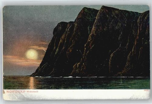 Nordkapp Midnatssol