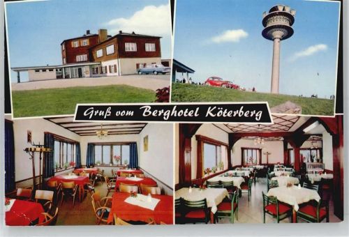 32676 W4927 Lügde - Restaurant Berghotel und Gaststätte Köterberg