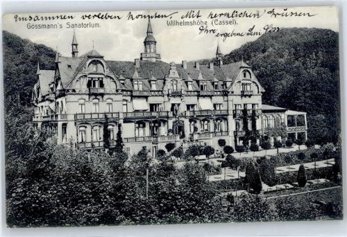 Wilhelmshöhe Gossmanns Sanatorium