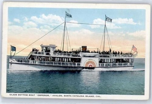 Santa Catalina Island, Glass Bottom Boat Emperor