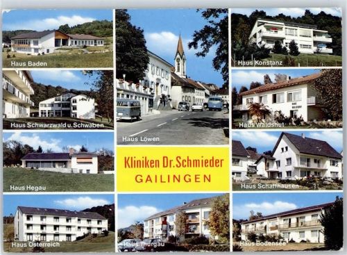 Gailingen Haus Löwen , Kliniken