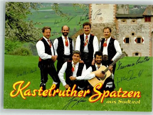 Castelrotto Kastelruther Spatzen Autogramm