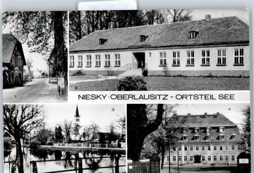 Niesky Dorfstraße, Kindergarten, Am Dorfteich, Genesungsheim Heideland