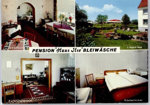 Bleiwäsche Pension Haus Ilse