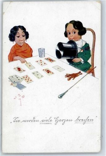 Karten Zylinder Frauen Nr 441