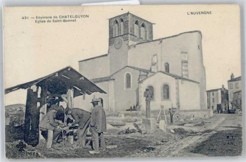Chatel-Guyon Eglise de Saint-Bonnet