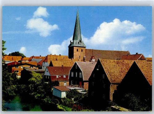 Otterndorf Teilansicht, Kirche