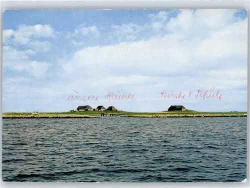25869 W2251 Gröde , Hallig - Kirchwarft