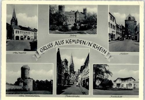 Kempen Bahnhof , Mühlenturm