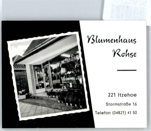 Itzehoe Fotoabzug, Blumenhaus Rohse