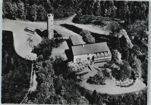 Beckum Fliegeraufnahme, Höxberg mit Hotel und Restaurant
