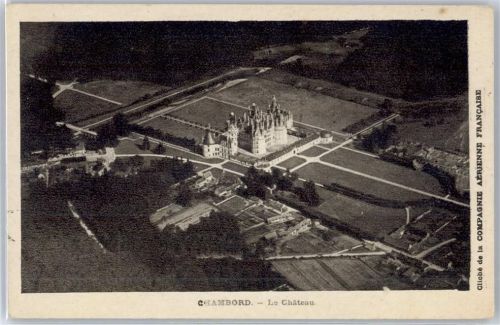 Chambord Fliegeraufnahme, Le Chateau