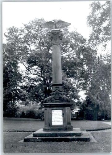 Drochtersen Denkmalsäule, Fotoabzug