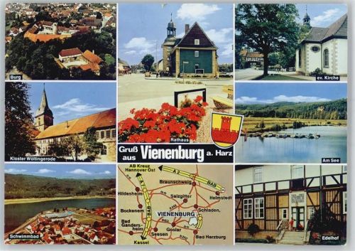 Vienenburg Burg, Kloster, Schwimmbad, Rathaus, Kirche, Seepartie, Edelhof