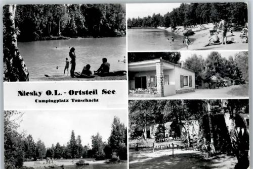 Niesky Campingplatz Tonschacht im Ortsteil See
