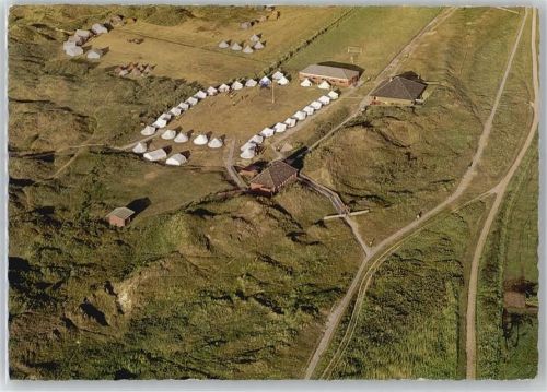 Langeoog Campingplatz , Fliegeraufnahme