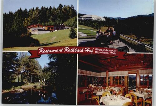 Böbrach Restaurant, Café Rothbach-Hof