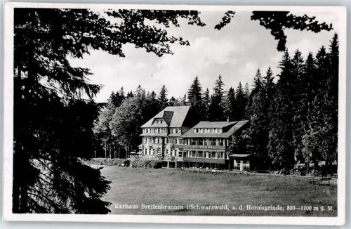 Hornisgrinde Kurhaus Breitenbrunn