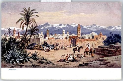Casablanca Ortsansicht, Bergpanorama
