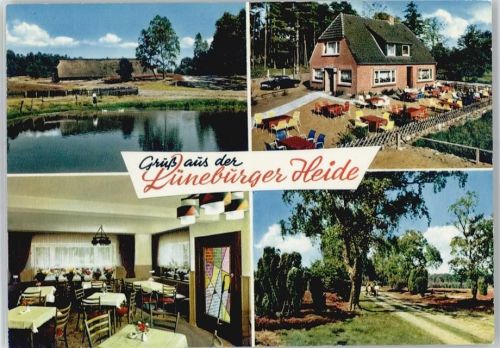 Undeloh Café Heiderose, Heidelandschaft