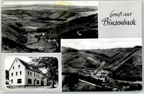 Binzenbach Ortsansicht, Gasthof Hupperich