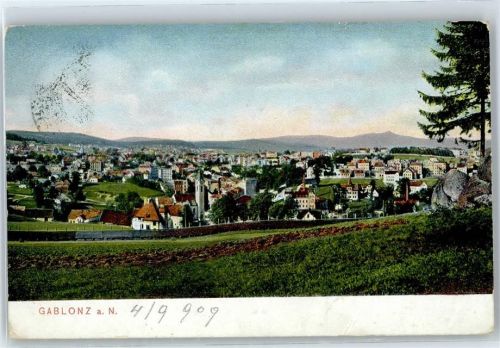 Jablonec n. Nisou Kirche, Ortsansicht