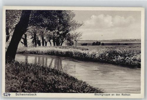 Schwanebeck Baumgruppe an den Rothen