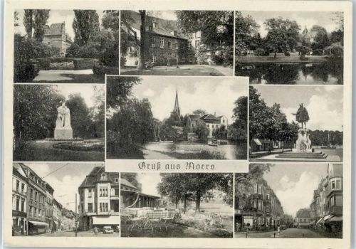 Moers Kirche, Ortsansicht