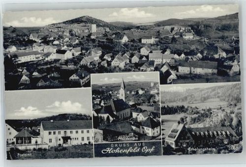 92366 W8431 Hohenfels , Oberpf - Erholungsheim, Postamt