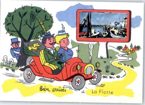La Flotte Leporello, Auto, Hafen
