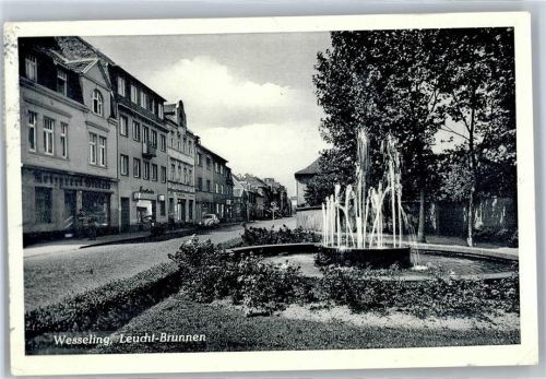 Wesseling Leucht-Brunnen