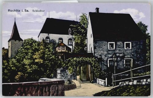 09306 O9290 Rochlitz - Schlosstor