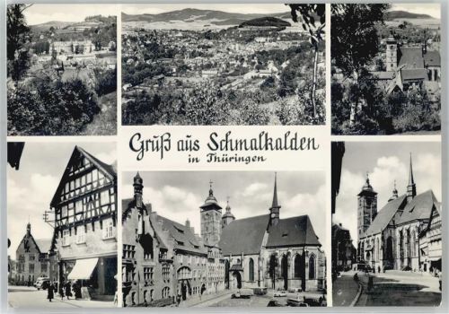 98574 O6080 Schmalkalden - Gruß aus Schmalkalden