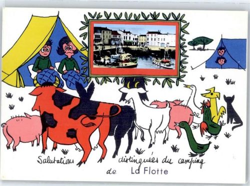 La Flotte Leporello, Humor Camping, Hafen